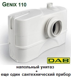 Genix, канализационные насосы DAB